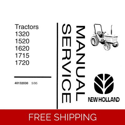 NEW HOLLAND 1320, 1520, 1620, 1715, 1720 TRACTORS SERVICE REPAIR MANUAL